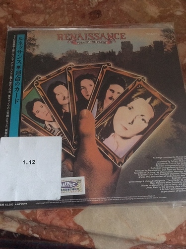 Renaissance - Turn of the cards - cover