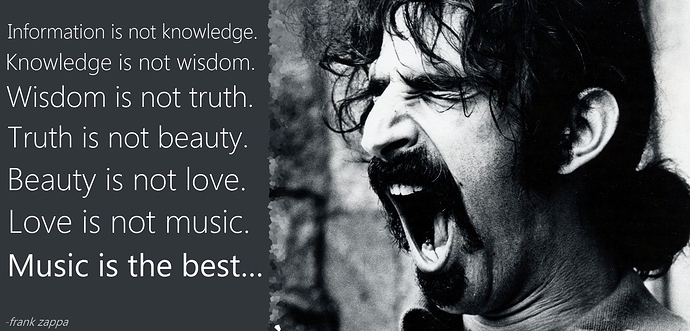 Zappa speaks