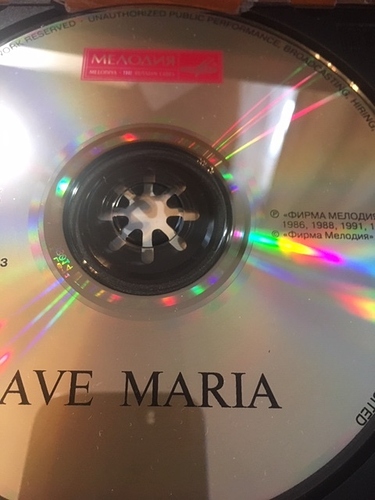 Ave Maria - disc
