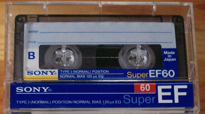 cass SONY Super EF60 01