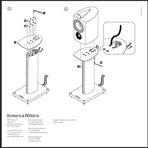 Bowers Wilkins FC-805d3