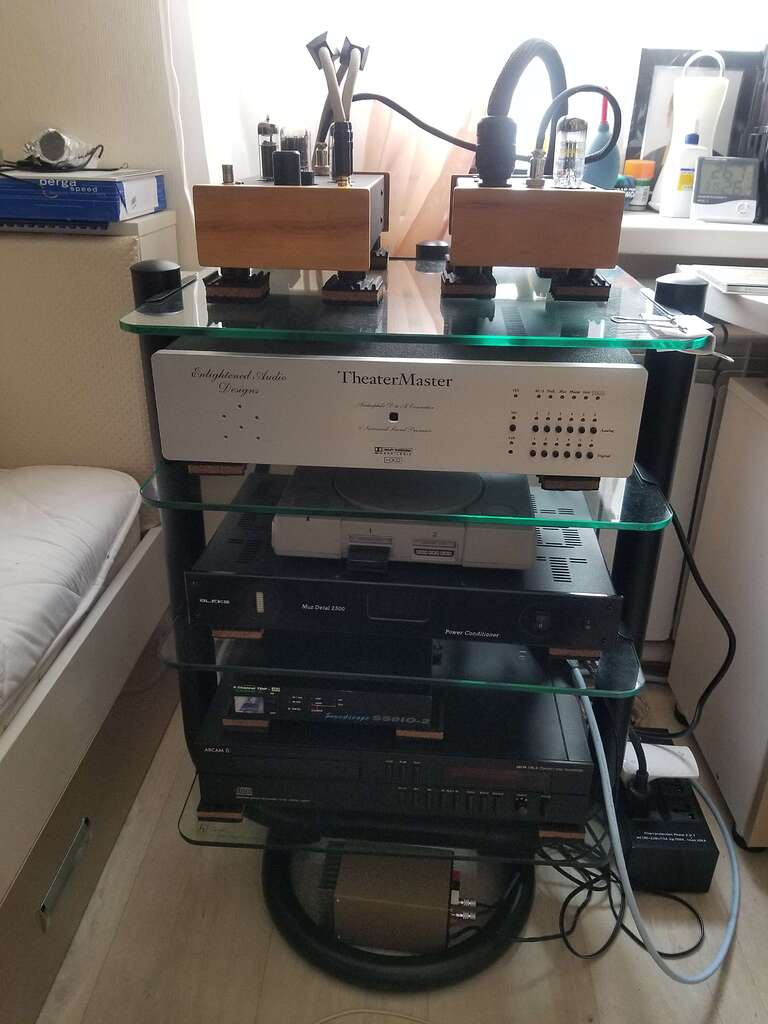 [ПРОДАНО] Распродаю стационарный тракт: топовый мультибитный ЦАП на ...