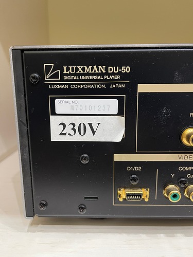 Luxman DU-50 230V