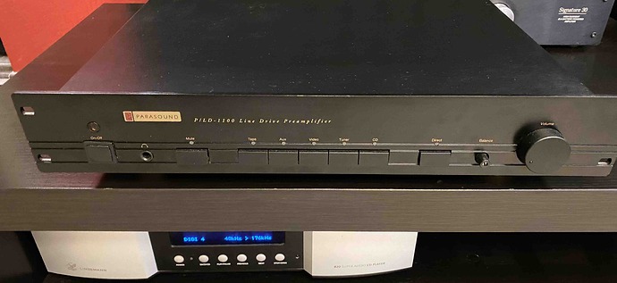 Parasound PLD-1100 front