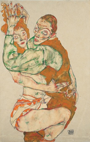 Egon Schiele Занятия любовью (Lovemaking)