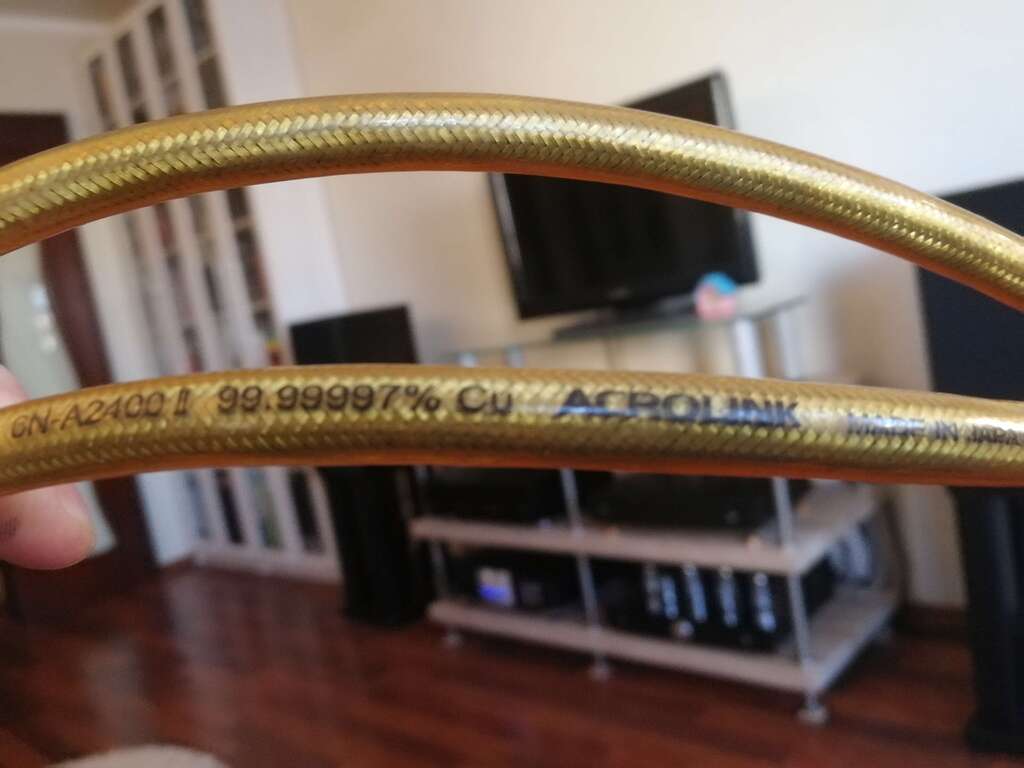 ACROLINK 6N-A2400Ⅱ/RCA1.0m 6N-A2400II | 6N Cable | Products | ACROLINK