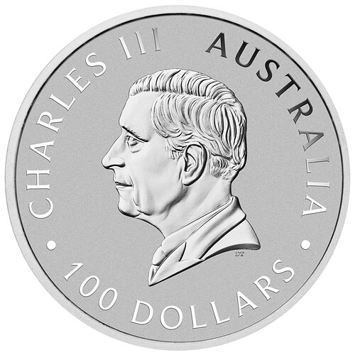 Australian animals design Platinum Coin решка