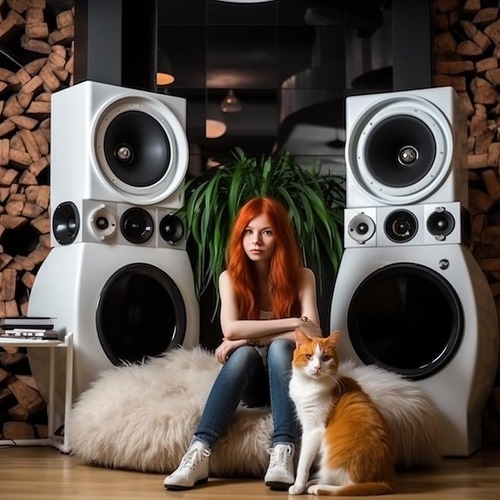 aspiens_red_haired_girl_listens_to_music_on_large_speakers_tann_2c83d6cd-a068-40de-afc9-36a1f1665b1b
