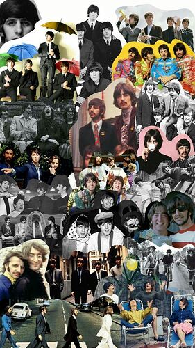 55dad76a940af1dcd6621751187660c9--the-beatles-collages