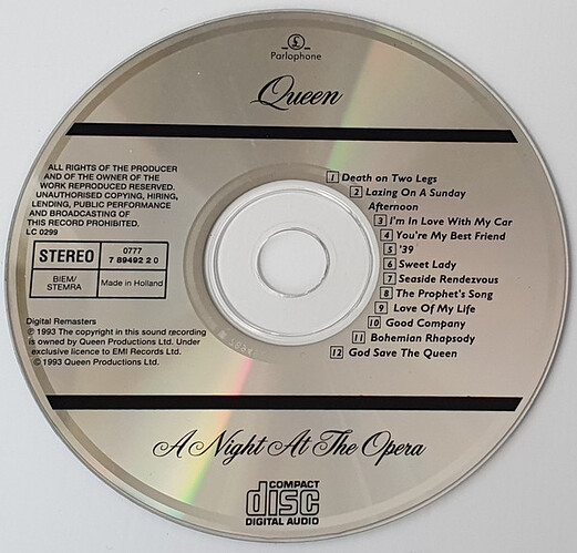 QUEEN 1993 ORIGINAL