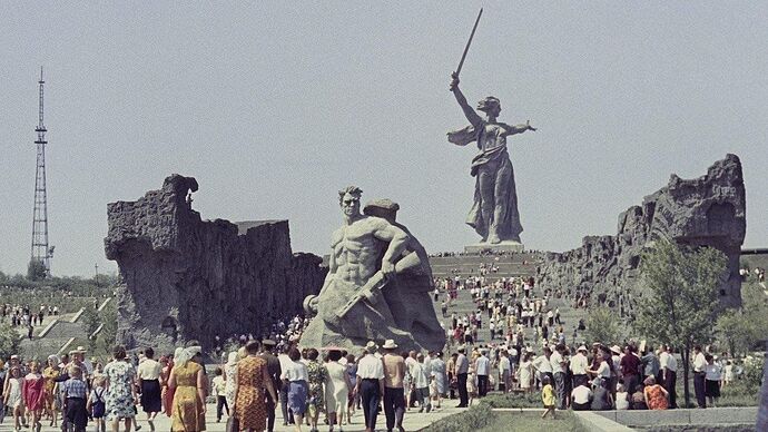 Мамаев курган 9 мая