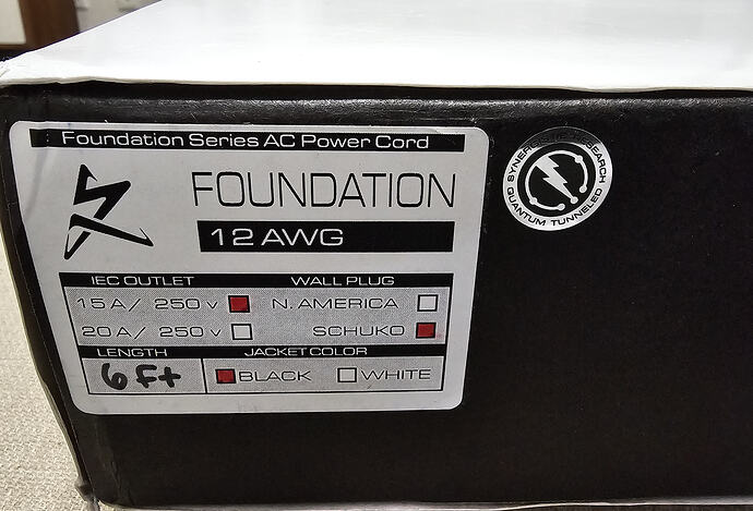 Synergistic Research 12AWG 02