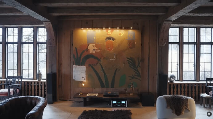 Walton Goggins home hifi