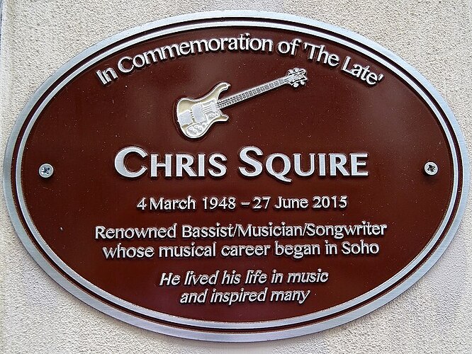 Chris_Squire_Brown_Plaque_with_Rickenbacker_4001_bass_guitar_motif