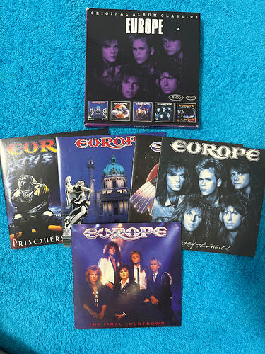 [СНЯТО С ПРОДАЖИ] Europe – Original Album Classics 5CD - Носители:CD ...