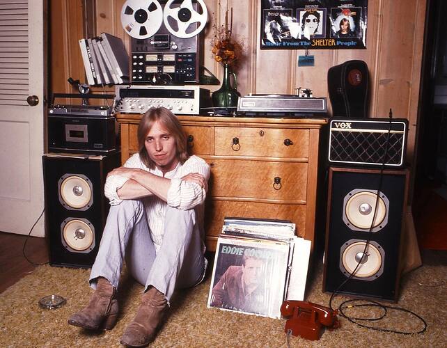 Tom Petty photographed by Neil Zlozower, 1977