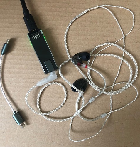Hidiz s9 + Sennhaser ie 500
