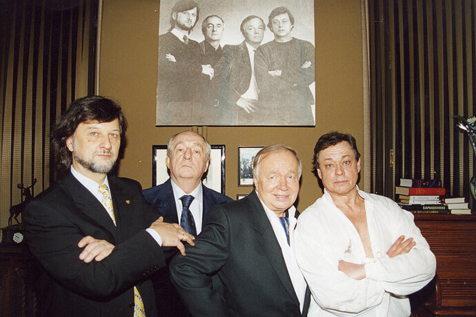 Рыбников, Захаров, Вознесенский, Караченцов