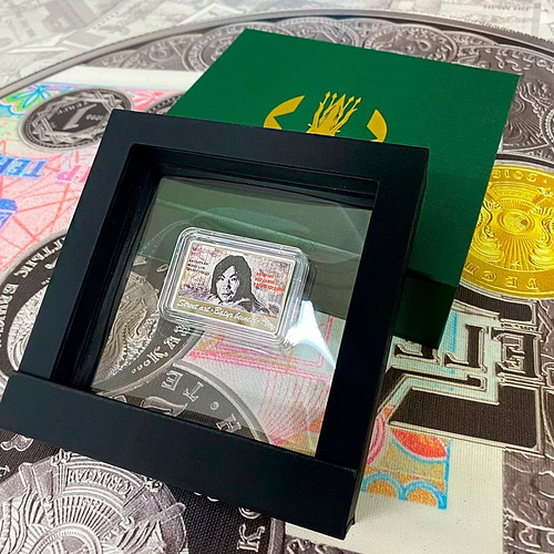 Монета Batyr в упаковке орёл