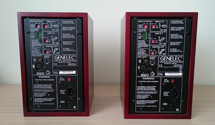 Продаю активные акустические системы Genelec HT206 BKM (темно-вишневый нату...