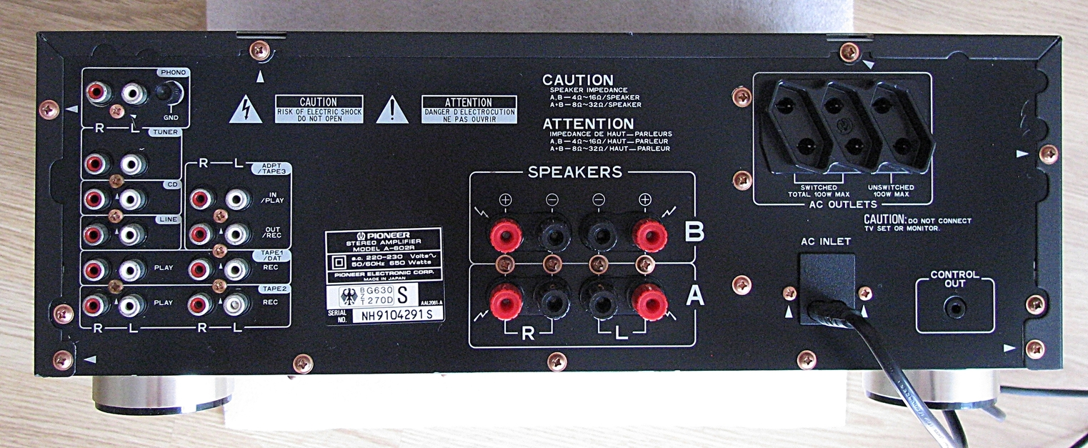 Pioneer a 602r схема