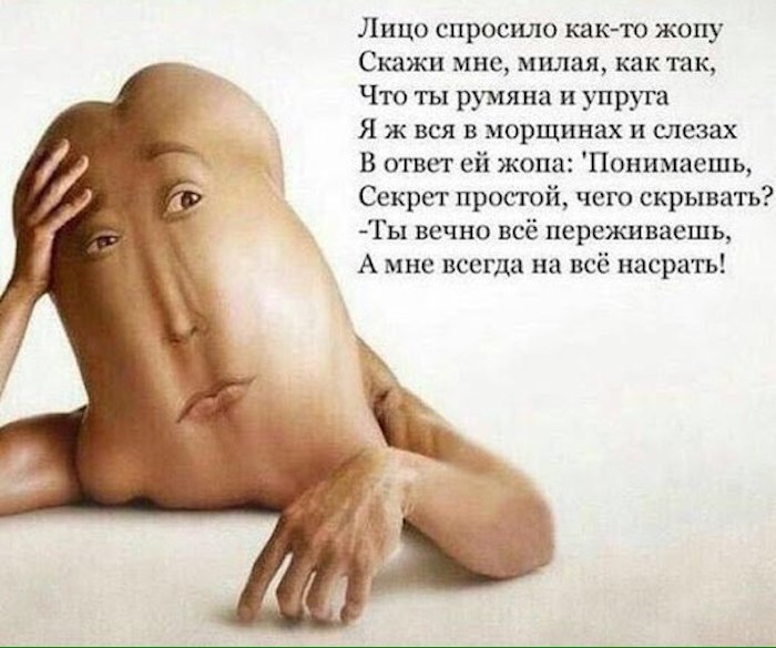 Прикольная попа