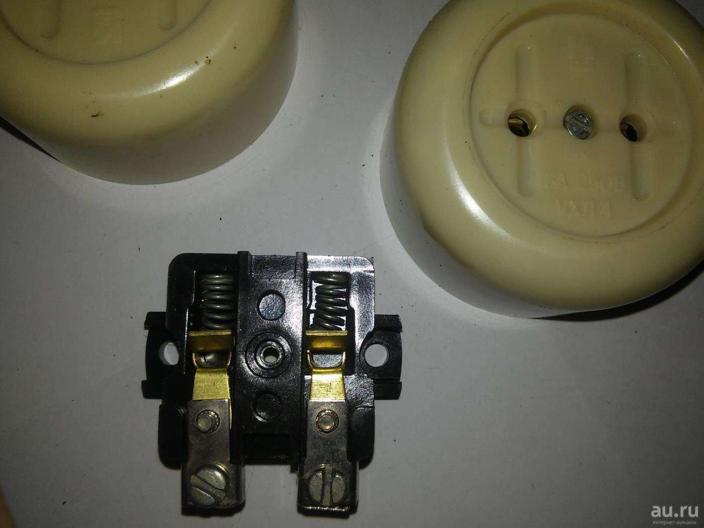 Замена розетки ссср на новую