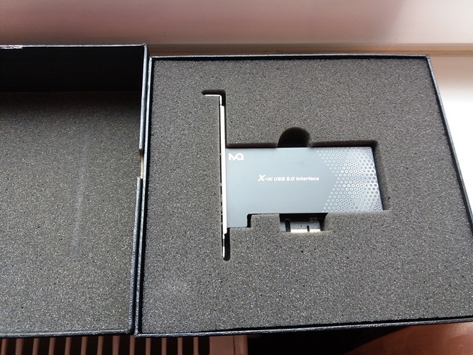 Matrix X-Hi Card Hi-Fi USB 3.0 PCIe правильный выход на ЦАП