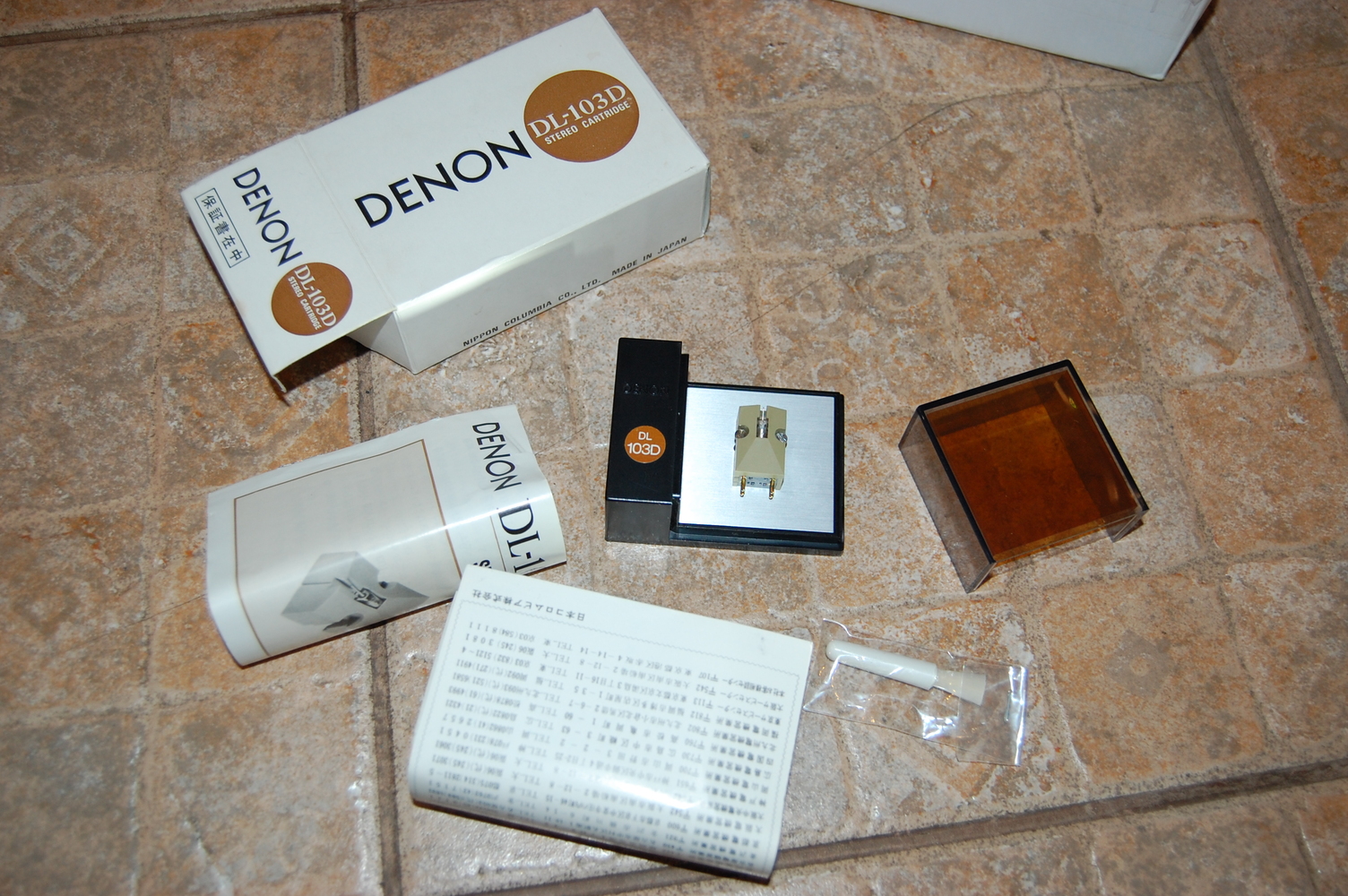 DENON dl-103Dステレオカートリッジ元箱書類付き 【公式通販】