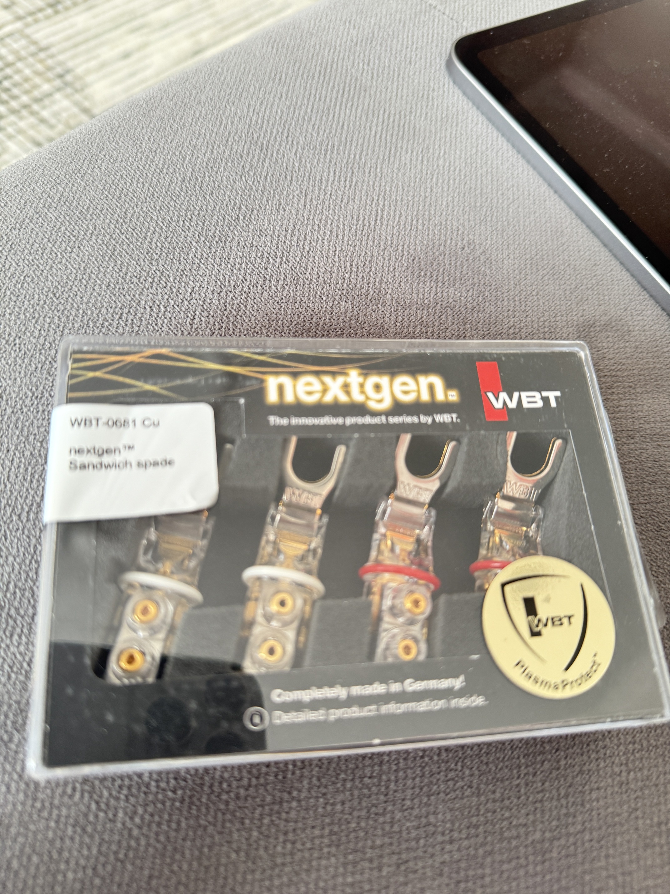 WBT-0681Ag Nextgen Kabelschuhe Von WBT Im 4er-Set Mit Signalleiter Aus Feinsilber| Zu Kaufen In - Foto 9