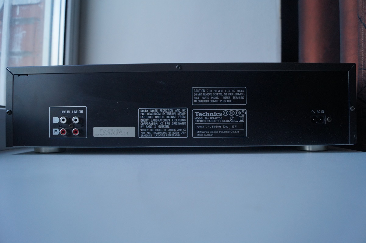 Кассетная 3-головая дека Technics RS-B705 - МАРКЕТ - DA Stereo