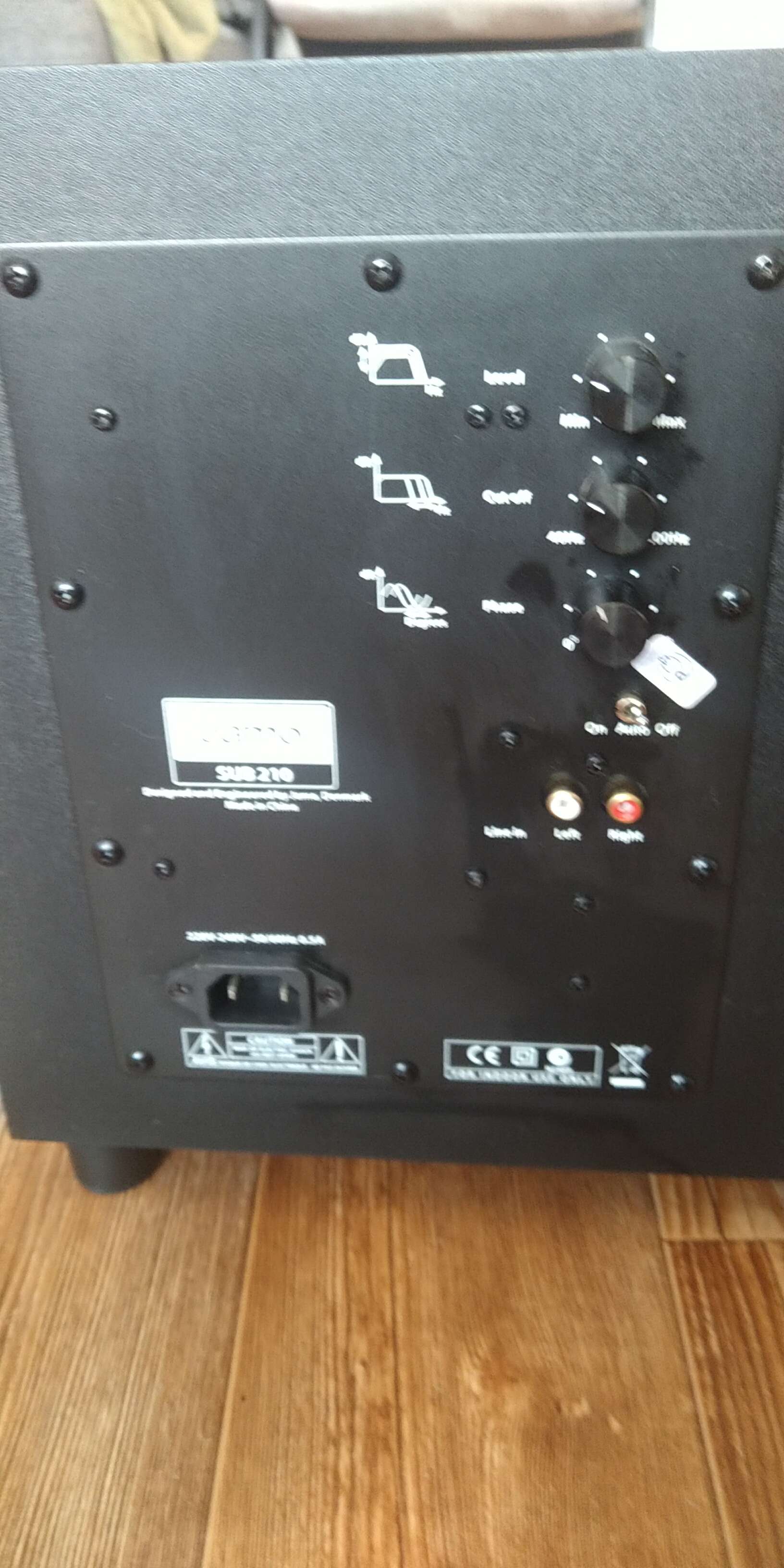 Jamo sub 210 DA Stereo