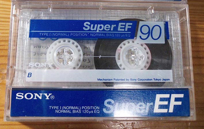 cass SONY Super EF90 02