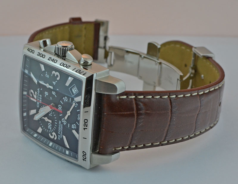 Certina square chronograph deals
