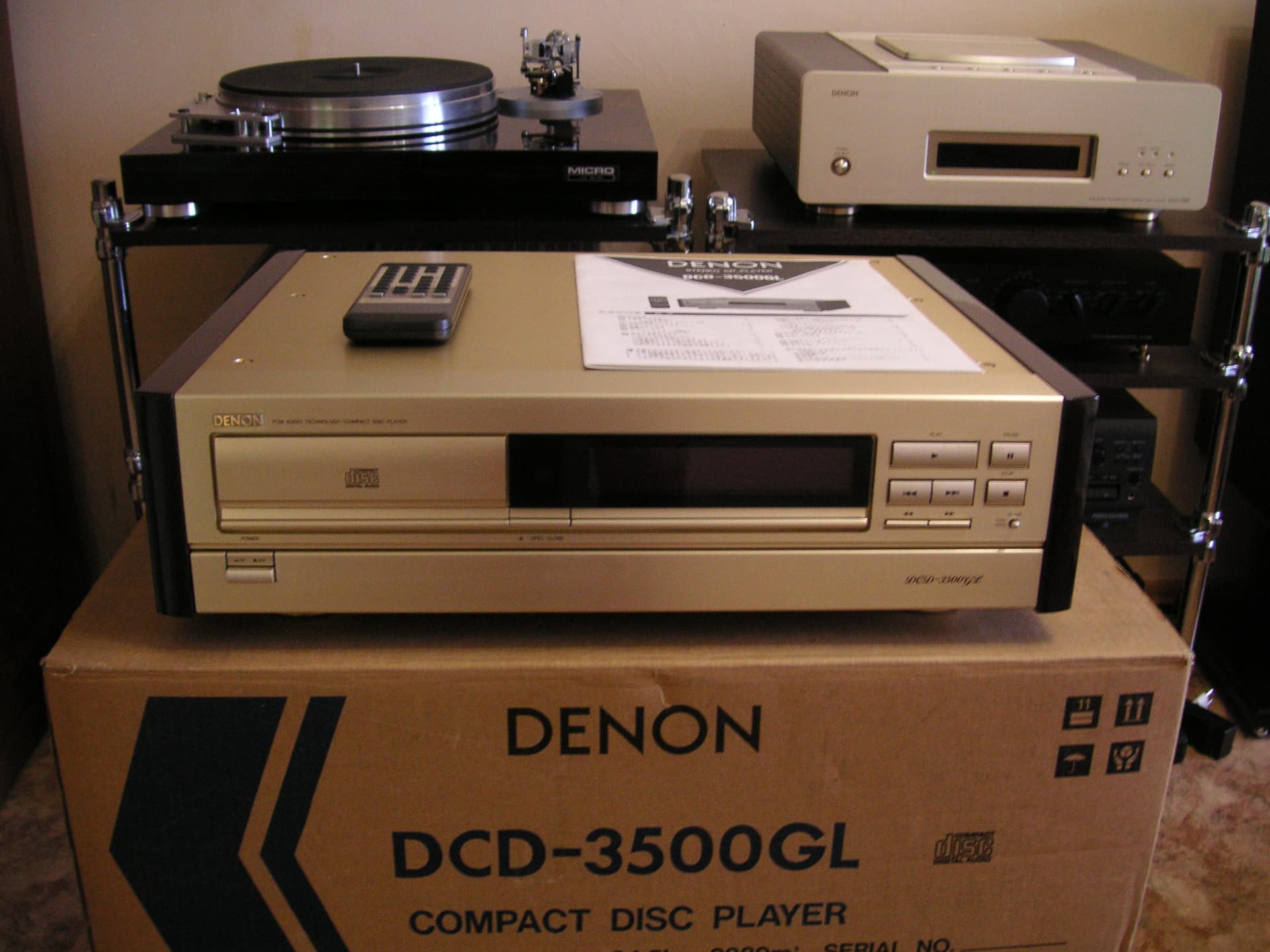 Denon s1. Nakamichi CD Player 4. Denon Prime 4 White