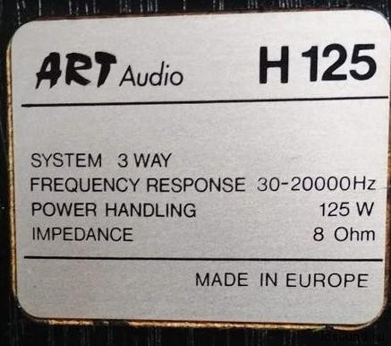 art-audio-h125