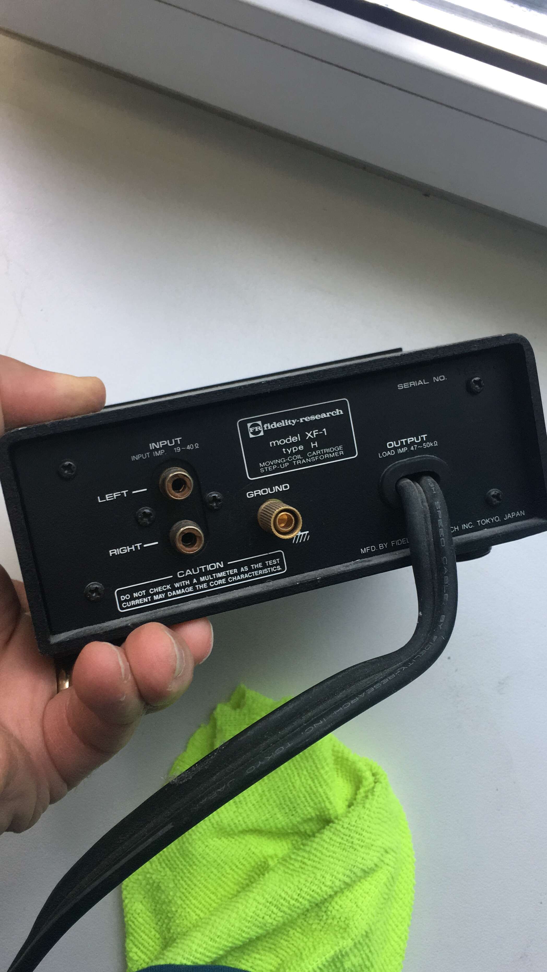 ПРОДАНО] Fidelity Research XF-1 H - Аналоговые источники