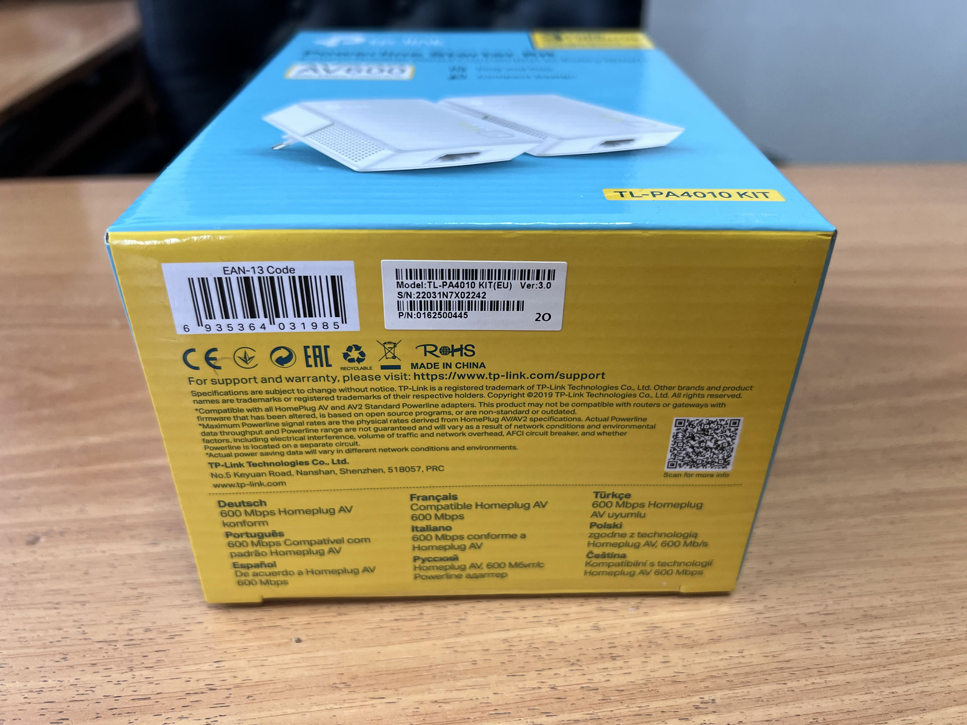 [ПРОДАНО] TP-Link Powerline AV600 пара Ethernet адаптеров - Питание ...