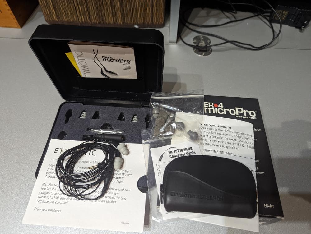 [ПРОДАНО] Etymotic ER4 micro pro - Персональное аудио - DA Stereo